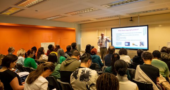 Photo of a group of people attending a workshop