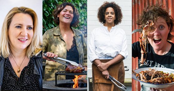From left to right: Helen Graves, Genevieve Taylor, Melissa Thompson and Shauna Guinn