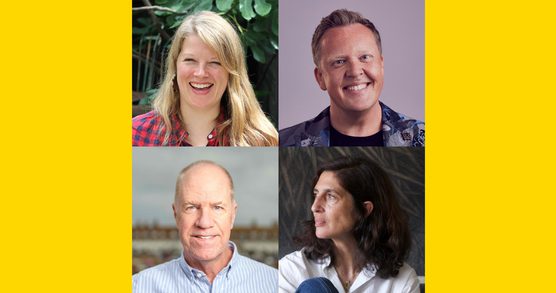 Photographs of Felicity Cloake, Olly Smith, Catherine Kurtz and Orlando Murrin.