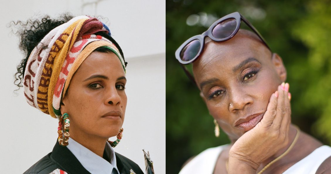 Photographs of Neneh Cherry and Andi Oliver