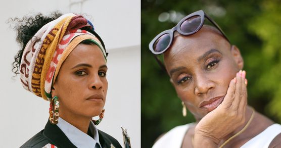 Photographs of Neneh Cherry and Andi Oliver