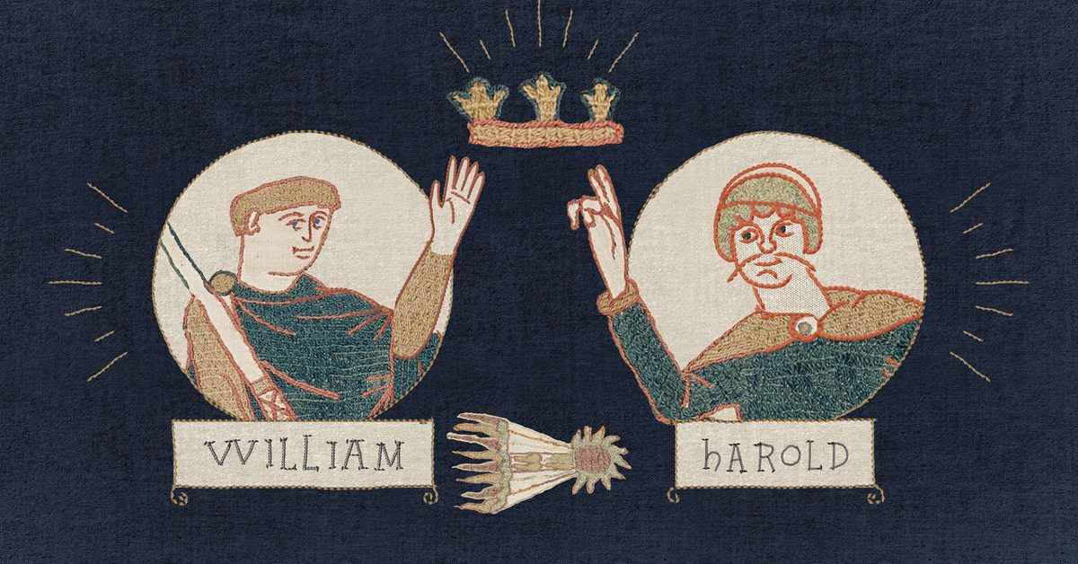Live schools' broadcast: the Bayeux Tapestry