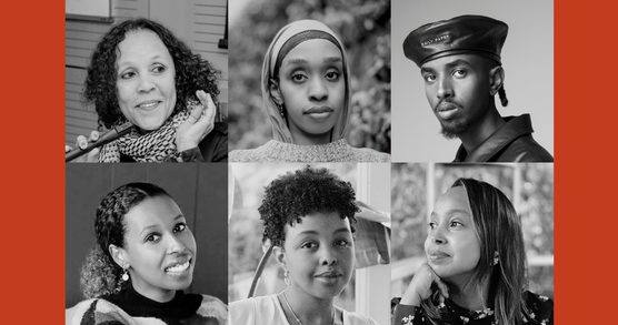 Ubah Christina Ali Farah, Sabrina Ali, Hussein Suleiman, Fatima Hagi, Ifrah F. Ahmed, and Ilhan Abdullahi.