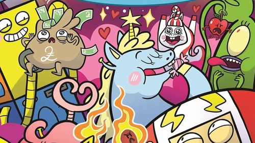 Book cover for Star Cat: Unicorns in Space, by James Turner and Yasmin Sheikh